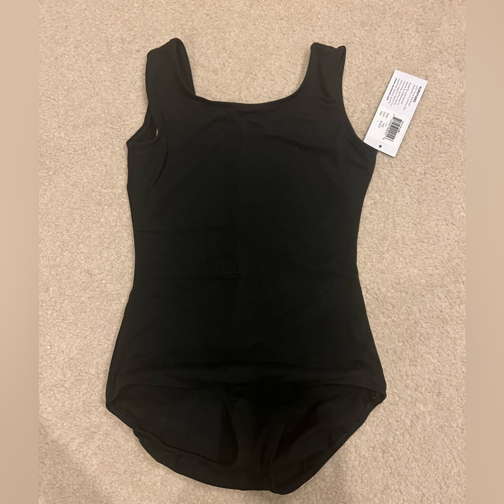 Eurotard Black Tank Leotard